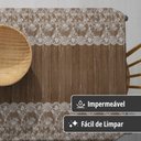 Ver imagem 3 de Toalha Mesa Plástica Térmica Rustique Mr 2 Lugar 0,70x1,00