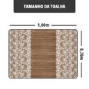 Ver imagem 7 de Toalha Mesa Plástica Térmica Rustique Mr 2 Lugar 0,70x1,00