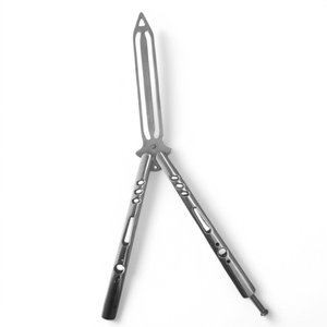 Canivete de Treino Bsl-4/5 Prata Butterfly Inox sem Fio