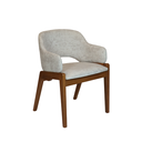 Ver imagem 4 de Conj Mesa Red Santorini 90 cm Mad Maciça Tampo Lam Cinamomo + 2 Cadeiras Jolly – Tec Bege Mesclado m