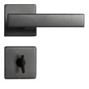 Ver imagem 1 de Fechadura Pado Concept Preta 408 40CB Roseta Quadrada