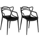 Ver imagem 1 de Kit C/2 Cadeiras Allegra Masters, Polipropileno, Empilhável, Lavável, para Áreas Internas e Externas