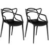 Kit C/2 Cadeiras Allegra Masters, Polipropileno, Empilhável, Lavável, para Áreas Internas e Externas - 1