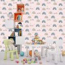 Ver imagem 2 de Papel De Parede Rosa Para Quarto Infantil Lavável