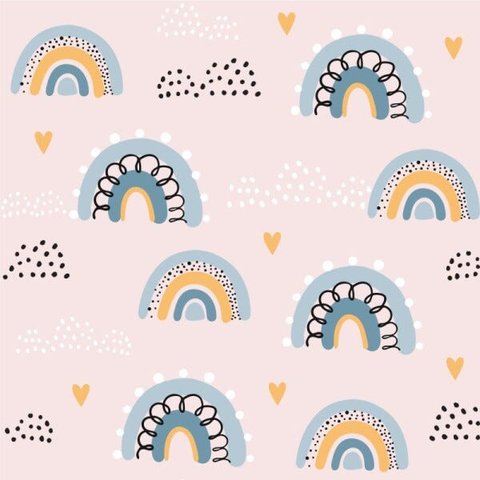 Papel De Parede Rosa Para Quarto Infantil Lavável