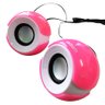 Caixa Som para Pc Cs-69 Rosa + Teclado e Mouse S/Fio Bk-S1000 - 7