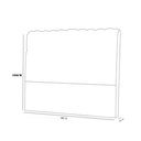 Ver imagem 3 de Cabeceira Solteiro Dama 90cm para Box 88cm Estofada no tecido PVC Simbal