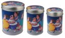 Ver imagem 1 de Latas Decorativas E Organizadoras Gustavo Rosa Com 3 Peças