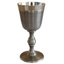 Ver imagem 1 de Cálice Taça Clássico Para Licor Em Estanho Nobreza Elegância