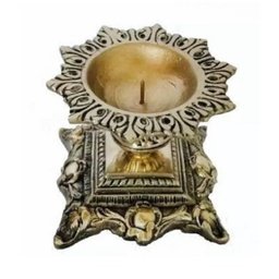 Castiçal Para Velas De 7 Dias Em Bronze Presentes Casa Decoração Lindo - 2