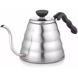Chaleira Bico Fino Inox 1 Litro Mimo Ferve Rápido 29x13cm - 1