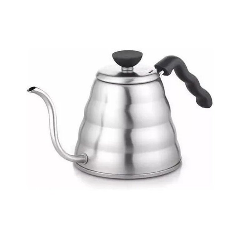 Chaleira Bico Fino Inox 1 Litro Mimo Ferve Rápido 29x13cm