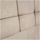 Ver imagem 4 de Cabeceira Solteiro 0,90m Nina Suede Bege - Pallazio