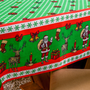 Ver imagem 1 de Toalha de Mesa Oxford Estampado Natal 4 Lugares Estampa 2
