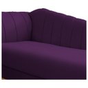 Ver mais imagens de Diva Recamier Vanessa 160cm Lado Direito Suede Doce Sonho Móveis Roxo