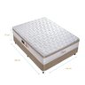 Cama Box Casal Celiflex Delicato Molas Prolastic com Europillow 138x188x77 Jacquard Luxo - Celiflex - 2