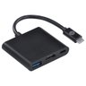 ADAPTADOR HUB USB TIPO C X USB TIPO C, HDMI 4K, USB 3.0, 5GBPS 20CM - HCHUC-20 - 1