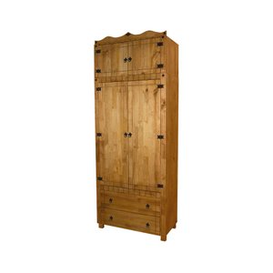 Guarda Roupa 02 Portas Madeira Maciça