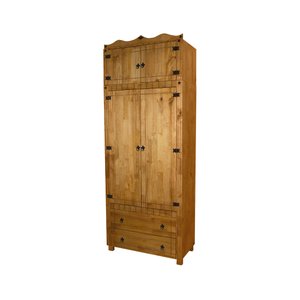 Guarda Roupa 02 Portas Madeira Maciça