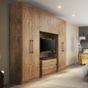 Ver imagem 1 de Guarda-Roupa Casal 6 Portas com Gaveteiro Porto Móveis Carraro