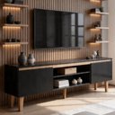 Ver imagem 1 de Rack para TV até 65 Polegadas 155cm Cava Sala Byhouse