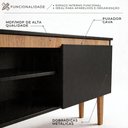 Ver imagem 2 de Rack para TV até 65 Polegadas 155cm Cava Sala Byhouse