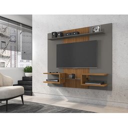 Painel Atlas Titanium Naturalle Ripado – Bechara Móveis - 2