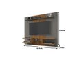 Painel Atlas Titanium Naturalle Ripado – Bechara Móveis - 3