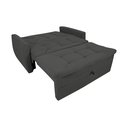 Ver imagem 3 de Sofá Cama Meg Suede Cinza B250 - Matrix