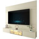 Ver mais imagens de Home para TV 217 Luminare LED Reflecta 100% MDF Off White - Gelius