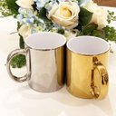 Ver imagem 4 de Caneca de Porcelana Luminus Prateada 325ml