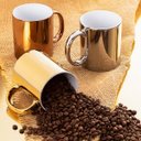 Ver imagem 2 de Caneca de Porcelana Luminus Prateada 325ml