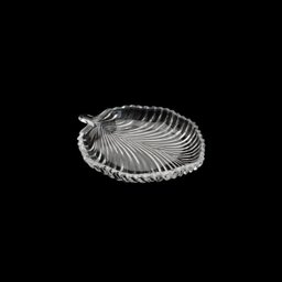 Prato de Cristal Decorativo Leaf LYOR - 2