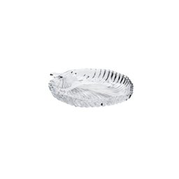 Prato de Cristal Decorativo Leaf LYOR - 3