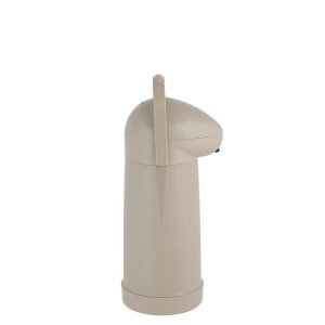 Garrafa Termica Pressao Nobile 1,0 litro Bege MOR