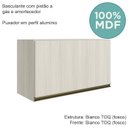 Ver imagem 4 de Armario Aereo Basc Mdf 60 Cm Kali 16337 Bianco Toq Bianco Toq Nicioli