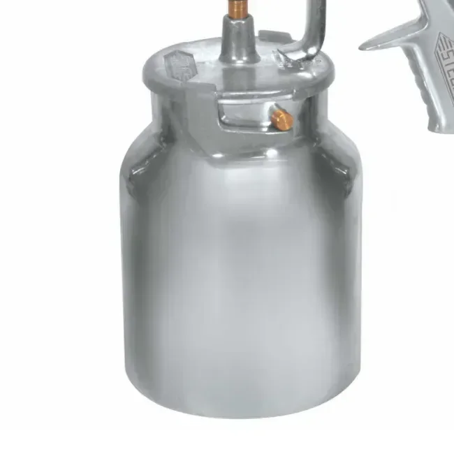 Pistola P/ Pintura Tipo Sucção Alta Produção 1.8mm C/ Caneca - 2