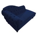 Ver imagem 3 de Diva Recamier Diana 160cm Lado Direito Suede - ADJ Decor - Azul Marinho
