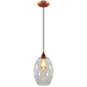 Pendente Moderno Barril Extra Grande Multi Ambientes:cobre/cobre C/transparente/110/220 - 1