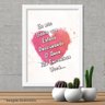 Quadro Decorativo Encontrei o Amor - Frases - Tamanho A3 - Premium - Acrílico e Moldura - 1