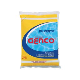 Elevador de alcalinidade Genco para Piscinas PH Certo 2kg - 1