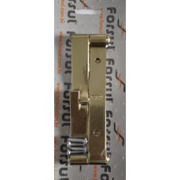 Kit Dobradiça Chumbar N-1 20cm 1 Haste Porta Portão Porteira Dourado - 1