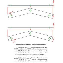 Jogo para Madeiramento N-3 Forsul Preto - 10