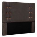 Ver imagem 1 de Cabeceira King 1,95m Genova Suede Cinza