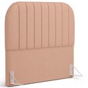 Ver imagem 1 de Cabeceira Cama Box Casal Estofada Orgânica 140cm Alice W01 Linho Rosê - Lyam Decor