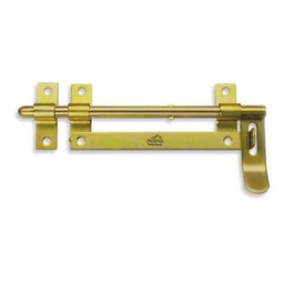 Kit para Portão N-4 Forsul (dobradiça Ferradura+ferrolho) Dourado - 2
