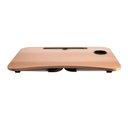 Ver imagem 2 de Mesa Suporte para Notebook Mdf Multiuso Dobrável Cama Sofá:marrom