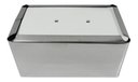 Ver imagem 2 de 20 Un. Porta Guardanapo Aço Inox Bares e Restaurantes Nome do Desenho:tv;cor:inox
