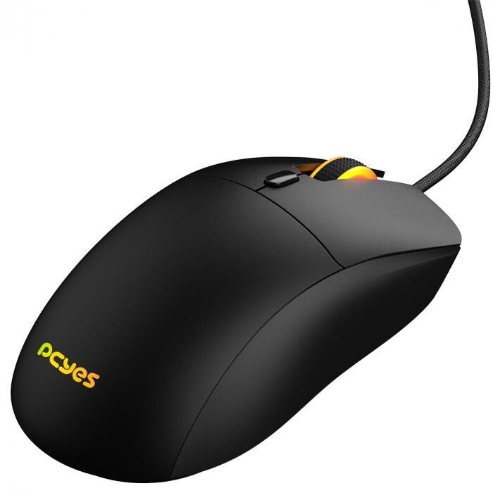 Mouse Gamer Pcyes Basaran Black Vulcan - 12400 Dpi - Rgb - 6 Botoes - Pmgbrbv - 5