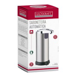 SABONETEIRA AUTOMATICA DISPENSER INOX COM SENSOR PSBL-013 - 2 SABONETEIRA AUTOMATICA DISPENSER INOX COM SENSOR PSBL-013 - 2